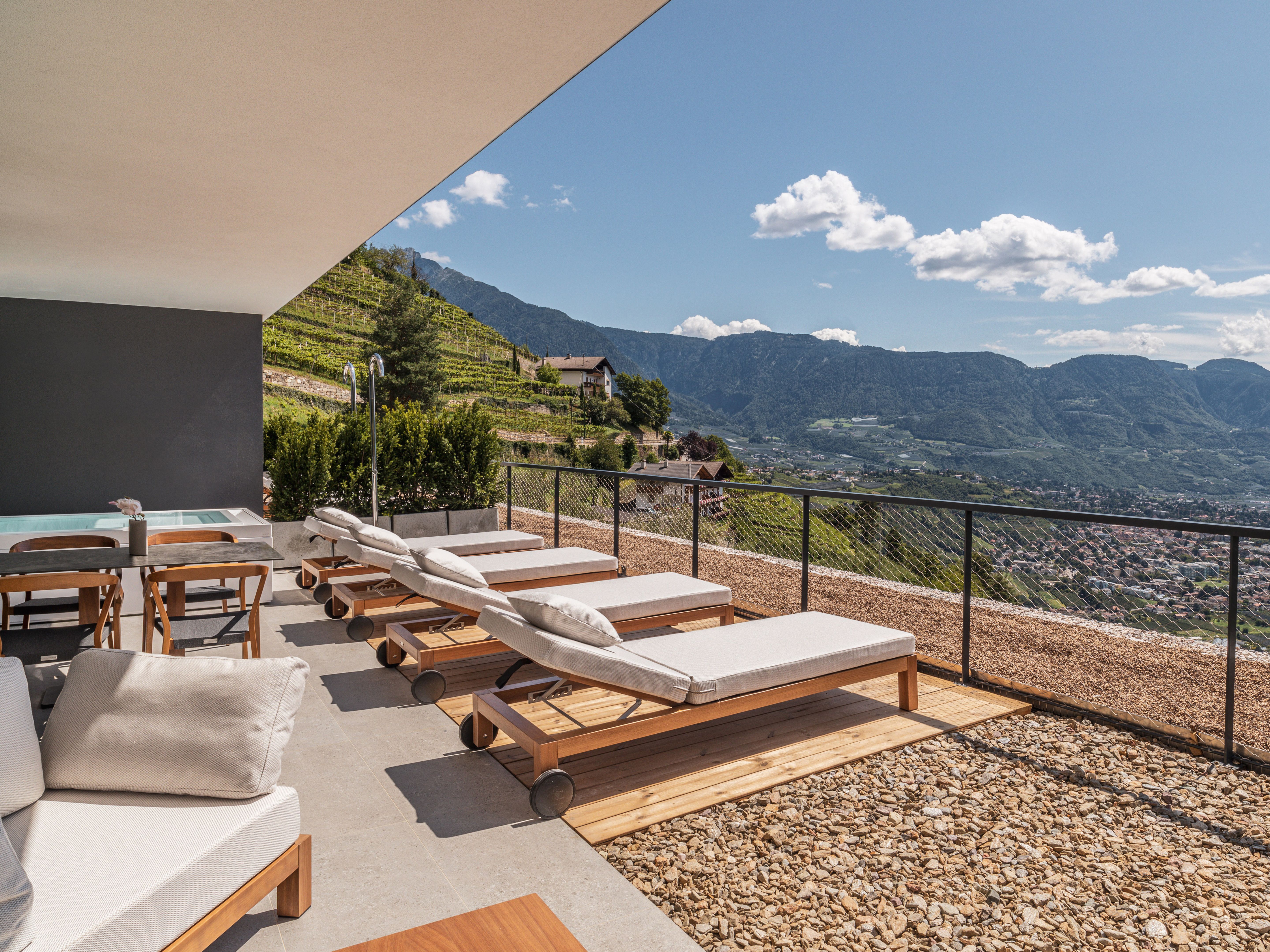 Arua Private Spa Villas Rooms in Merano
