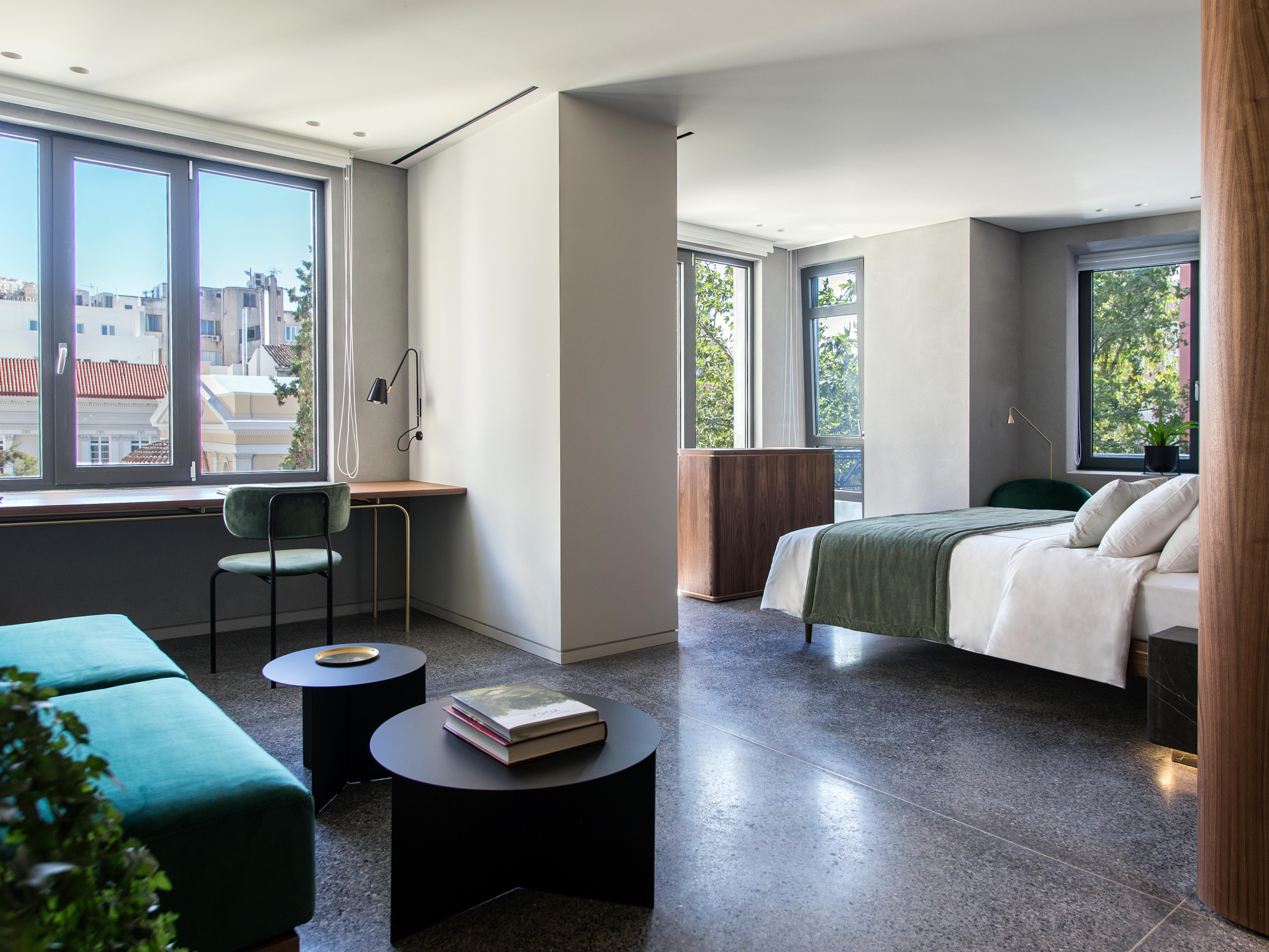 Perianth Hotel Acropolis Suite Details in Athens