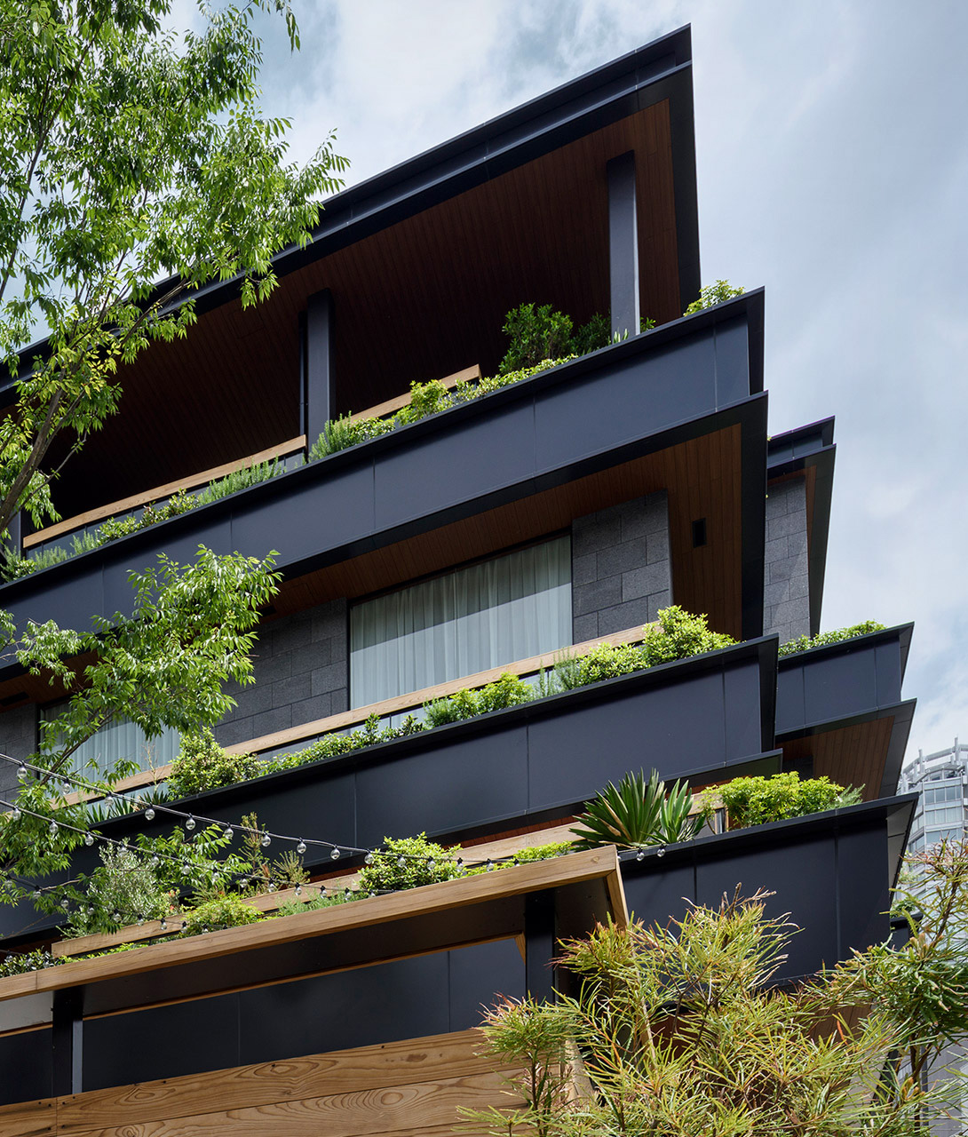 Trunk Hotel Architecture in Tokyo