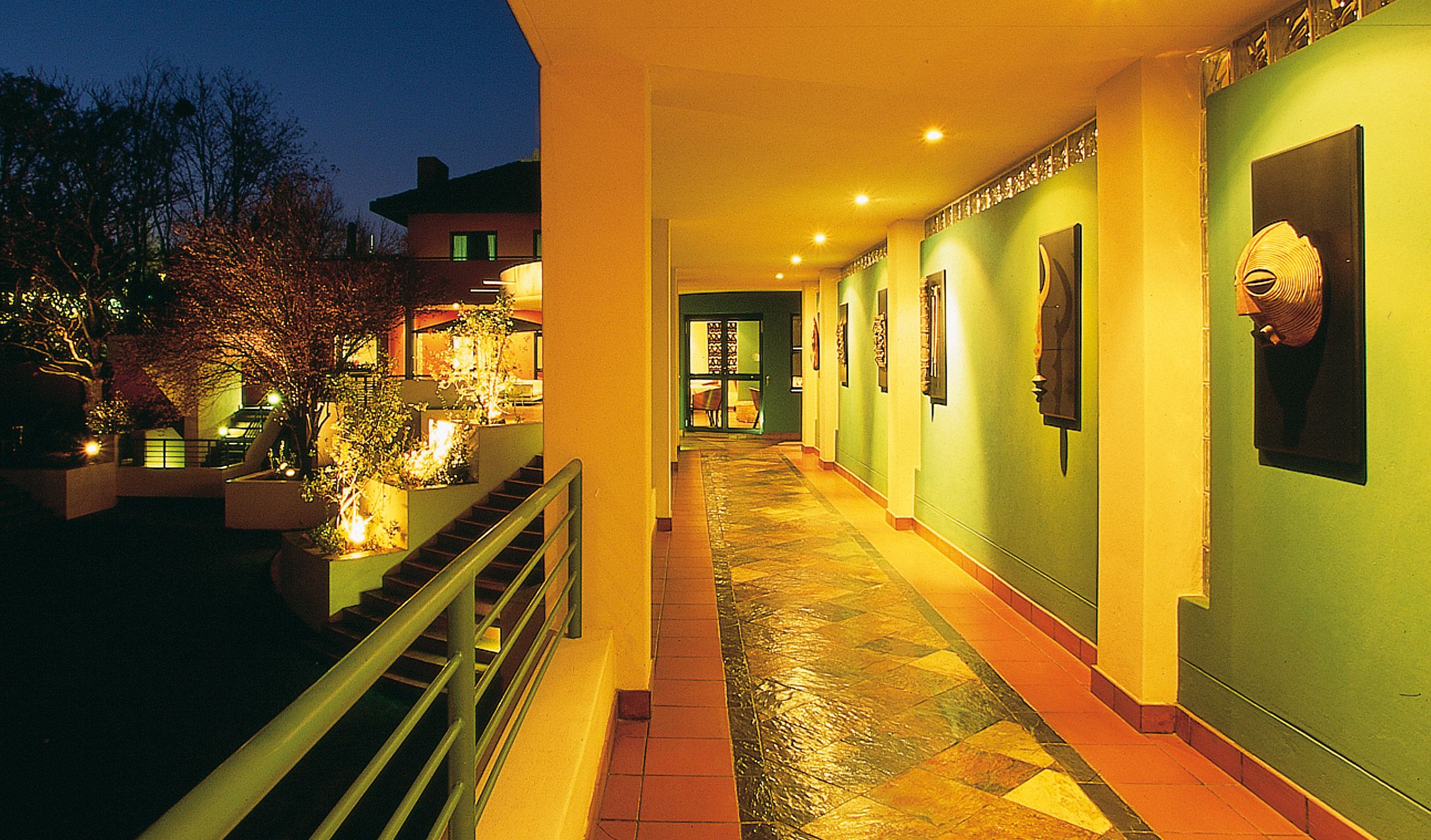 Ten Bompas Exterior Hallway in Johannesburg