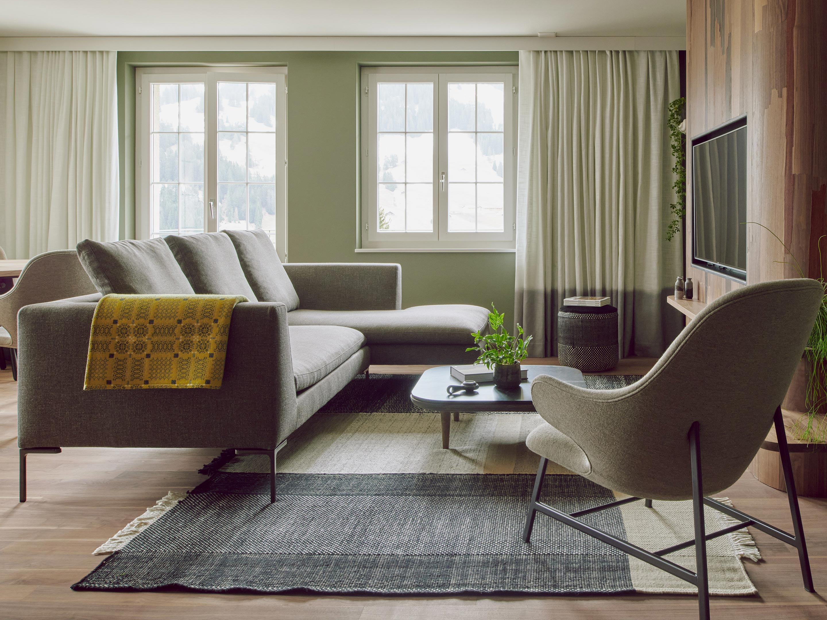 The Cambrian- Cambrian Suite Interior Design in Adelboden