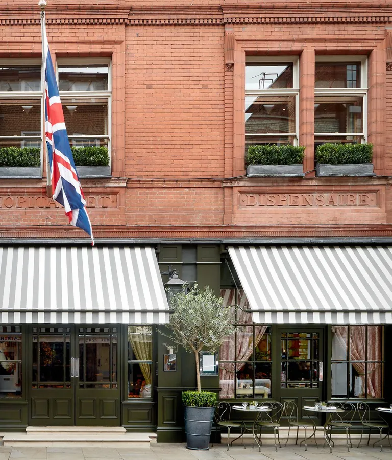 Covent Garden Hotel Entrance in London