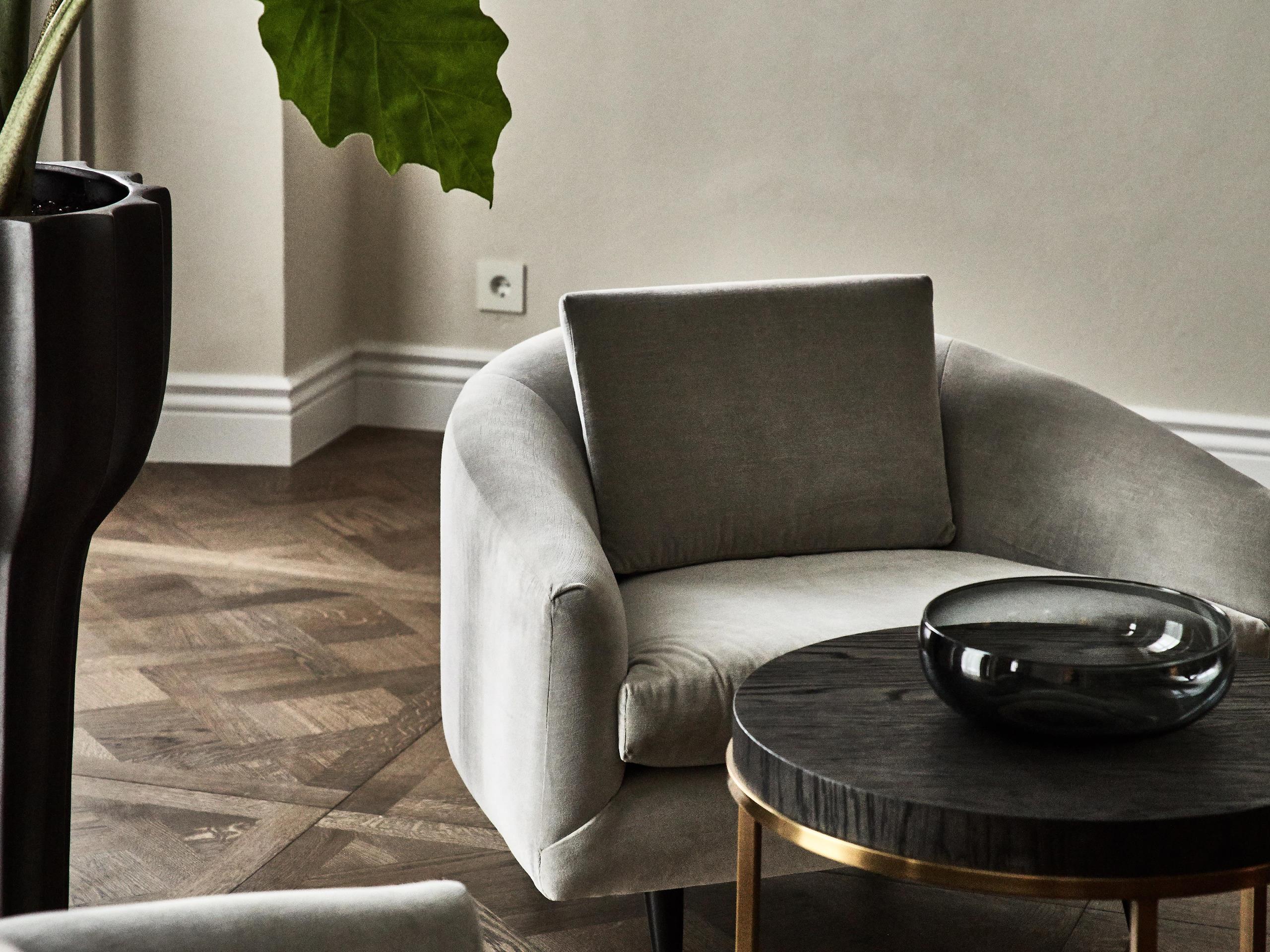 Hotel Pacai Grey Chair in Vilnius