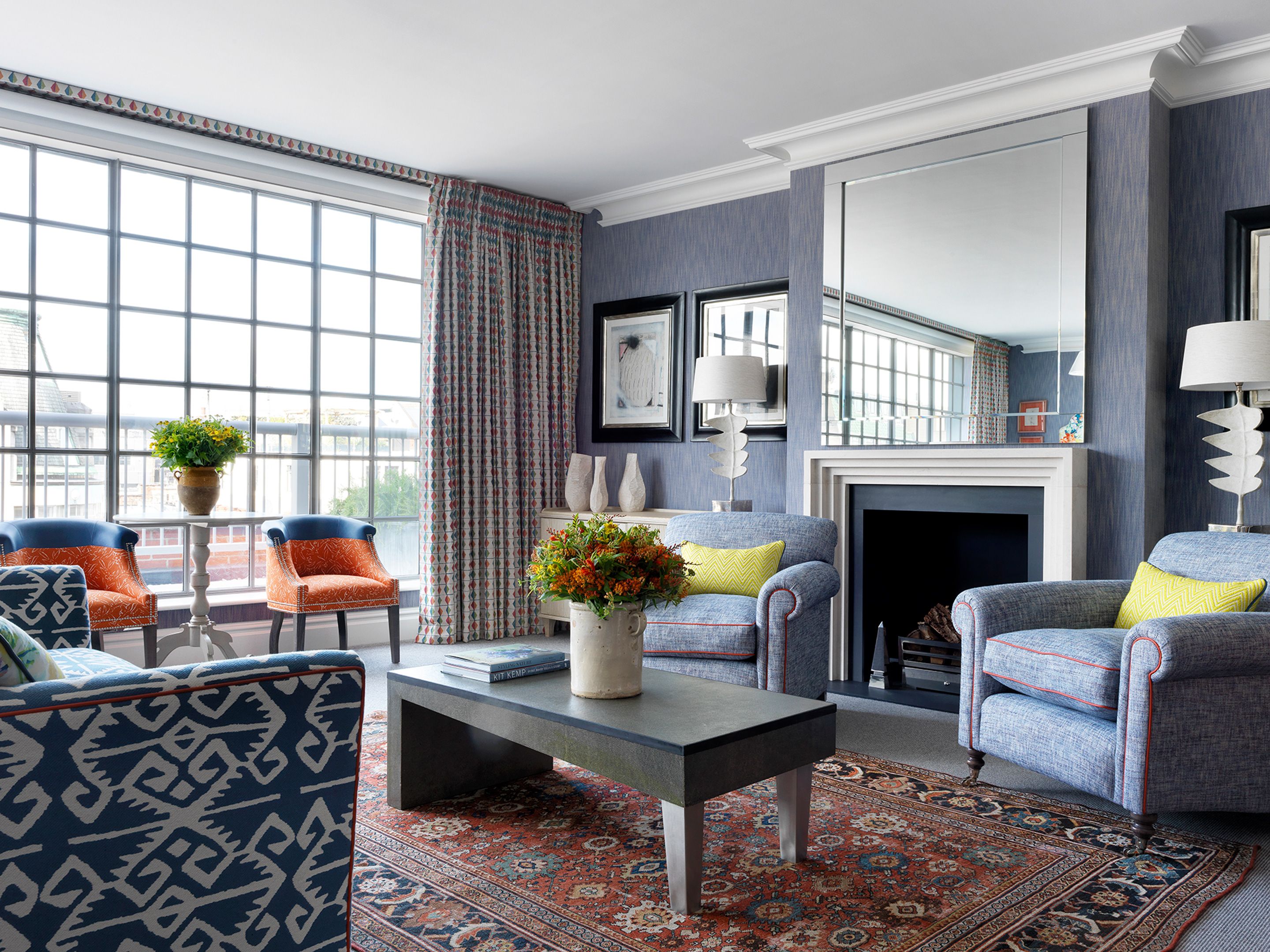 The Soho Hotel Living Room in London