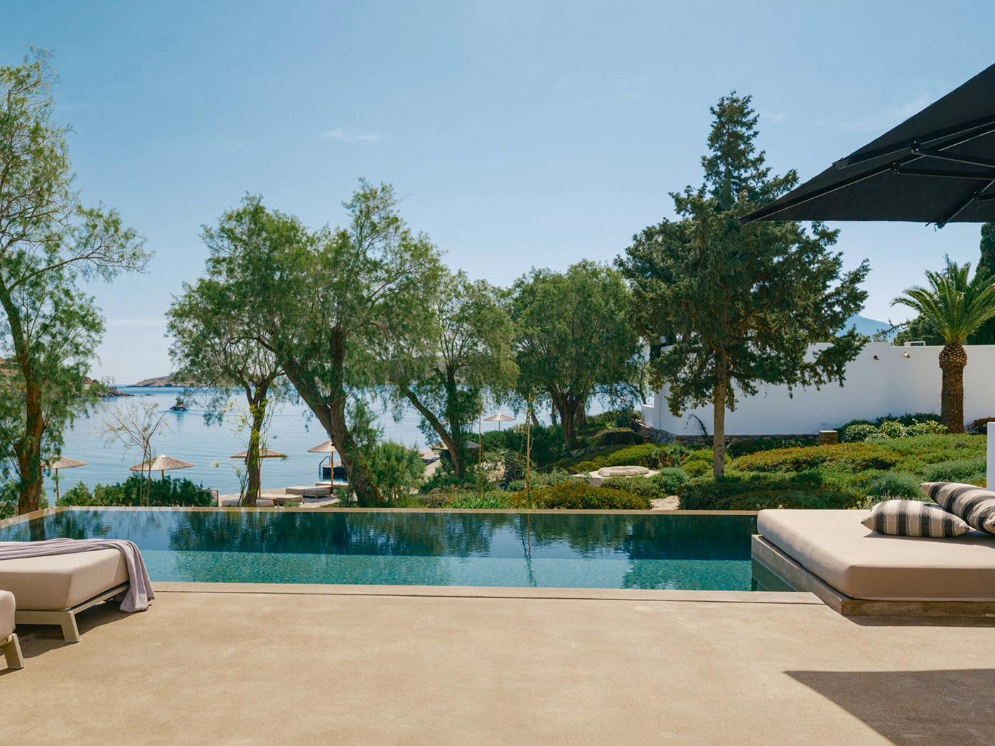 Minos Beach One Bedroom Seafront Villa Private Pool V3 R 07