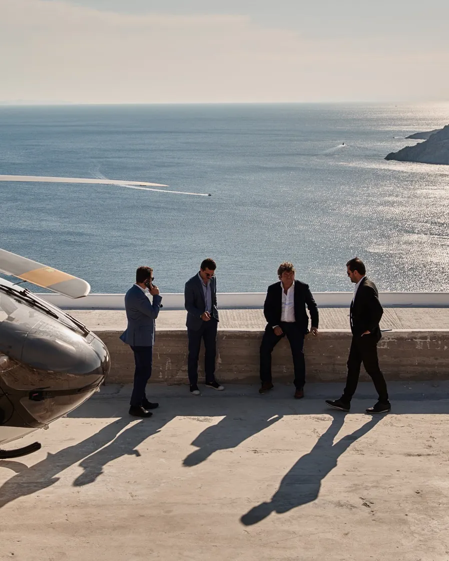 006 Myconian Avaton Brothers Helicopter