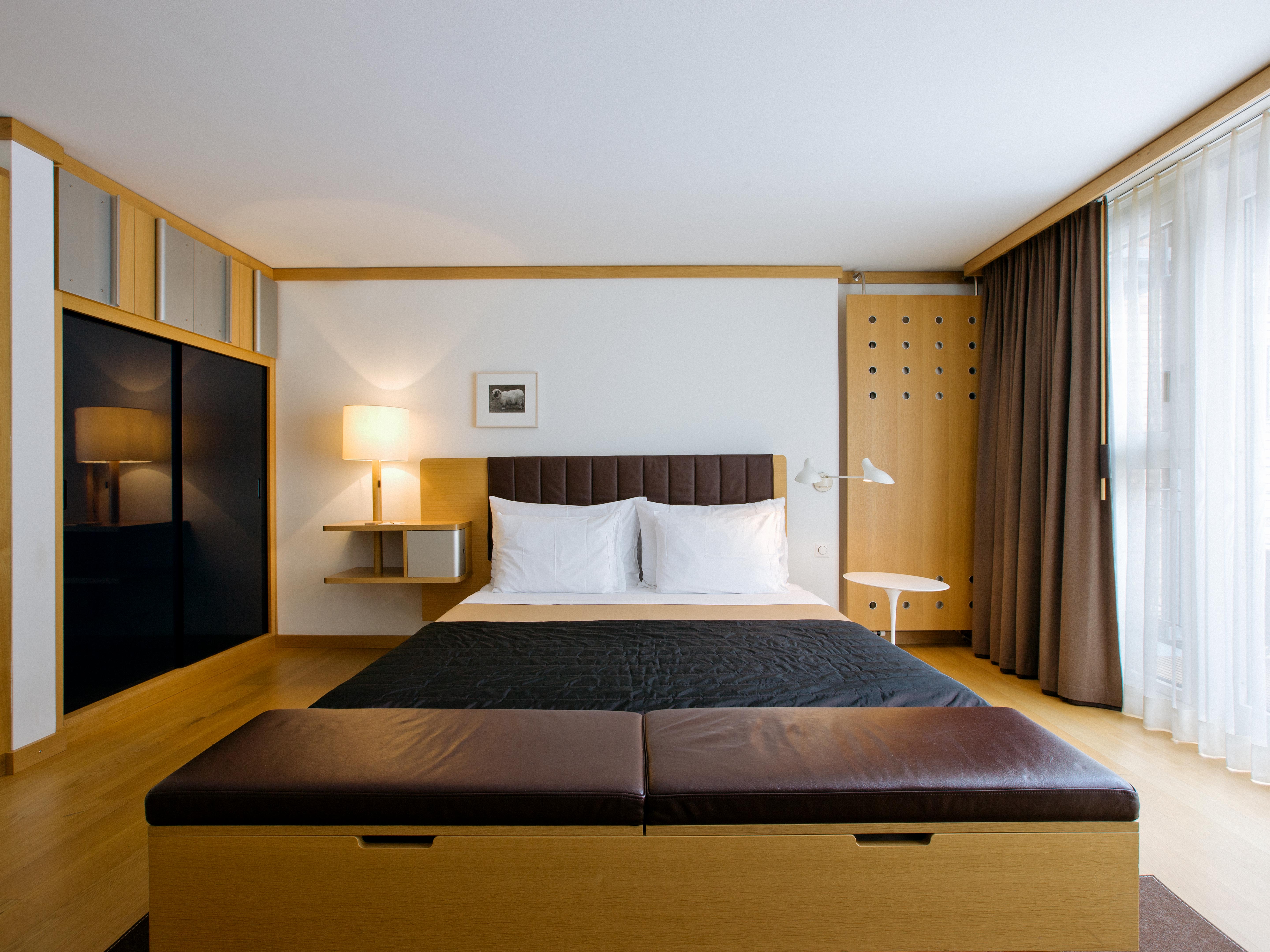 The Omnia Bedroom in Zermatt