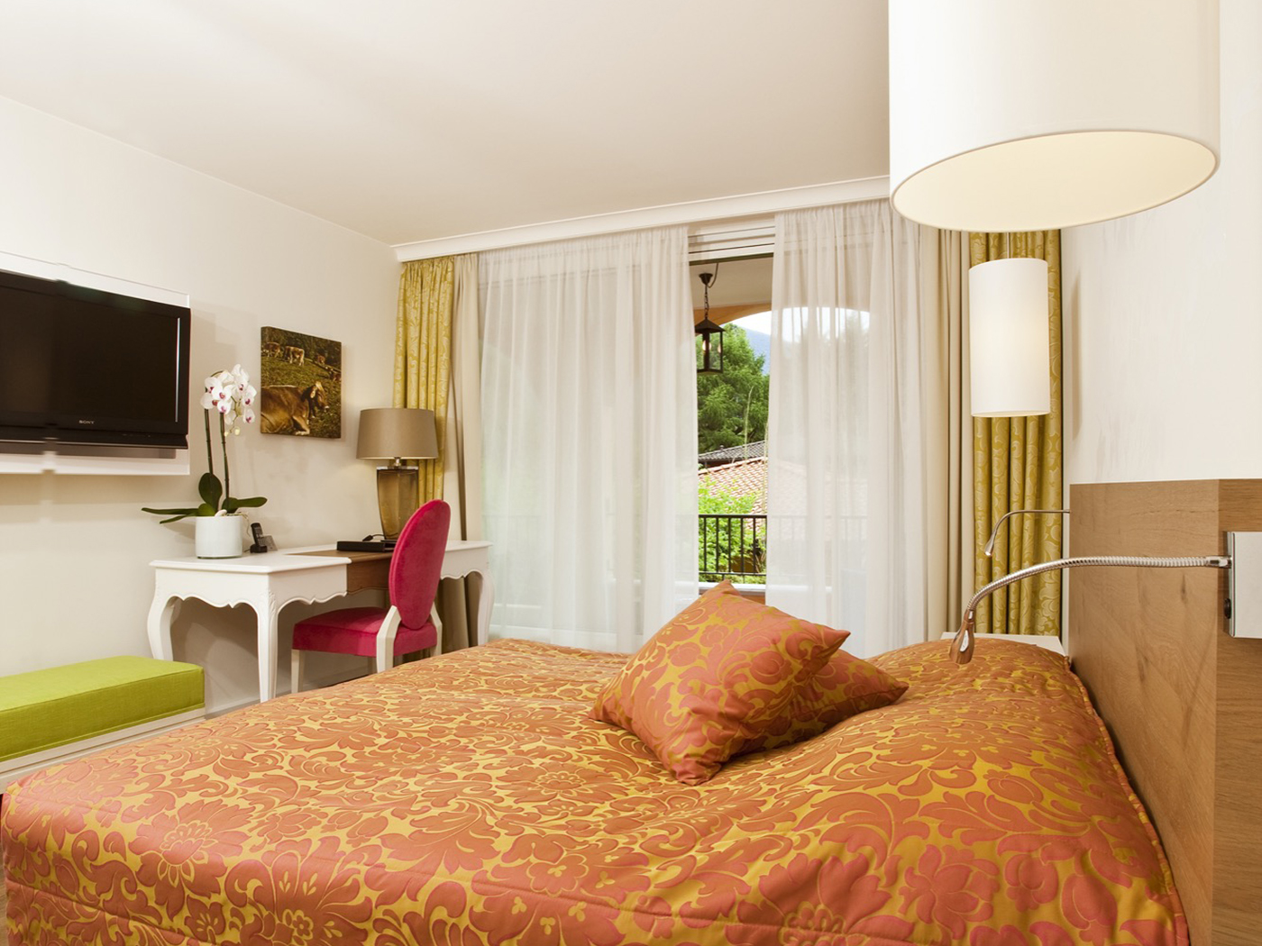 Giardino Ascona Double Room Casa Rosa R 02