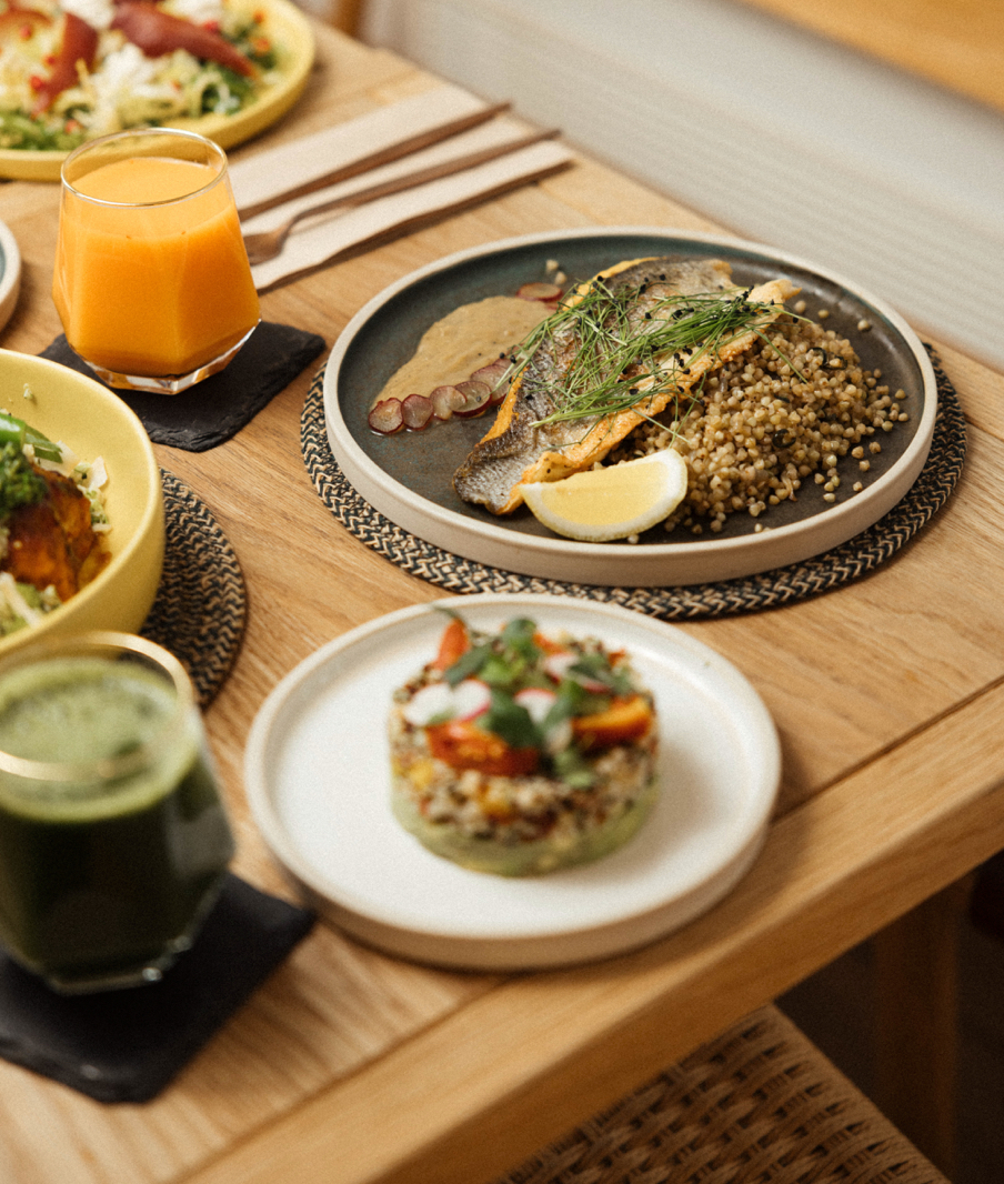 Inhabit Queens Gardens London UK Food