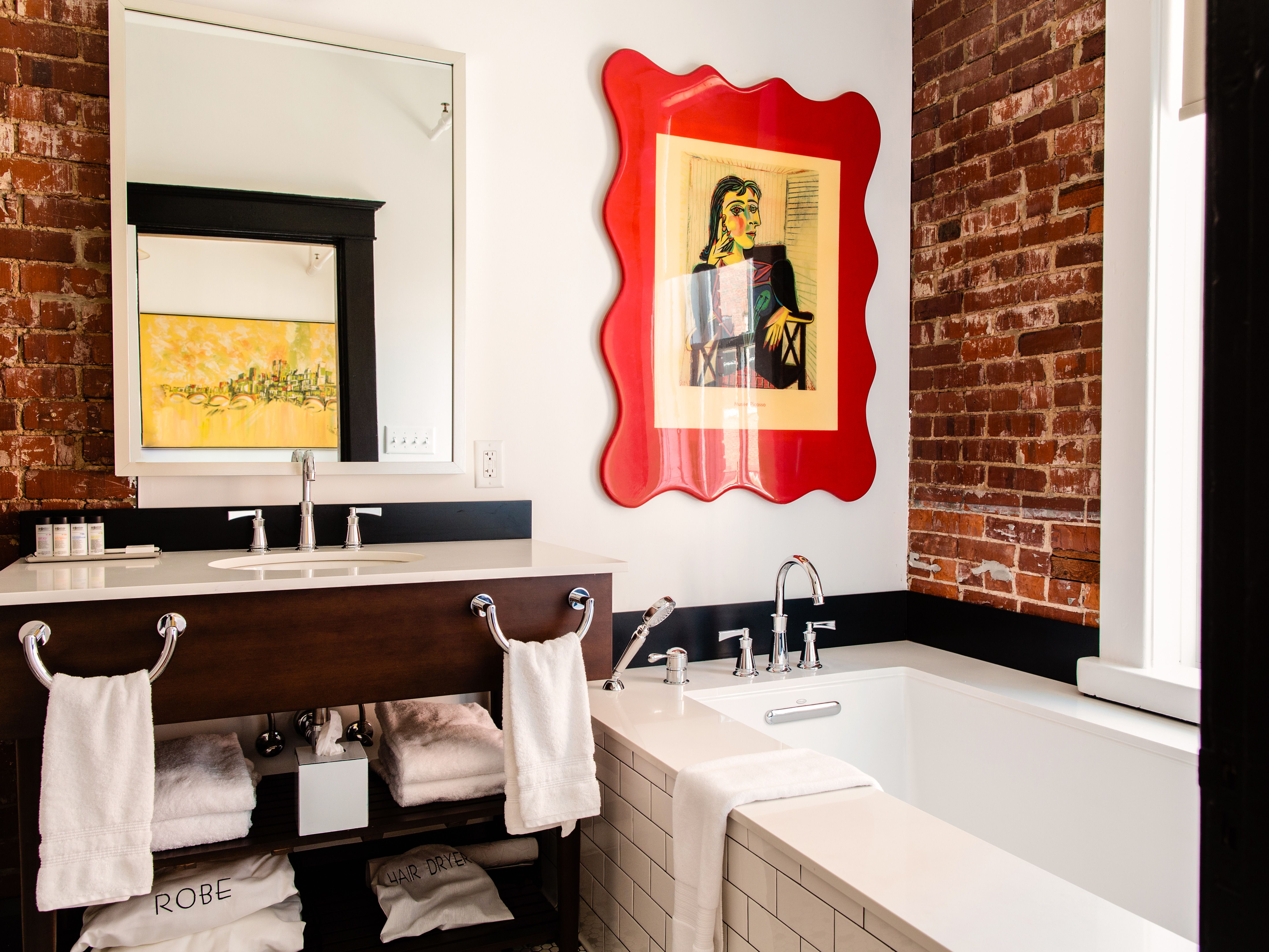 The Dwell Red Painting in Chattanooga