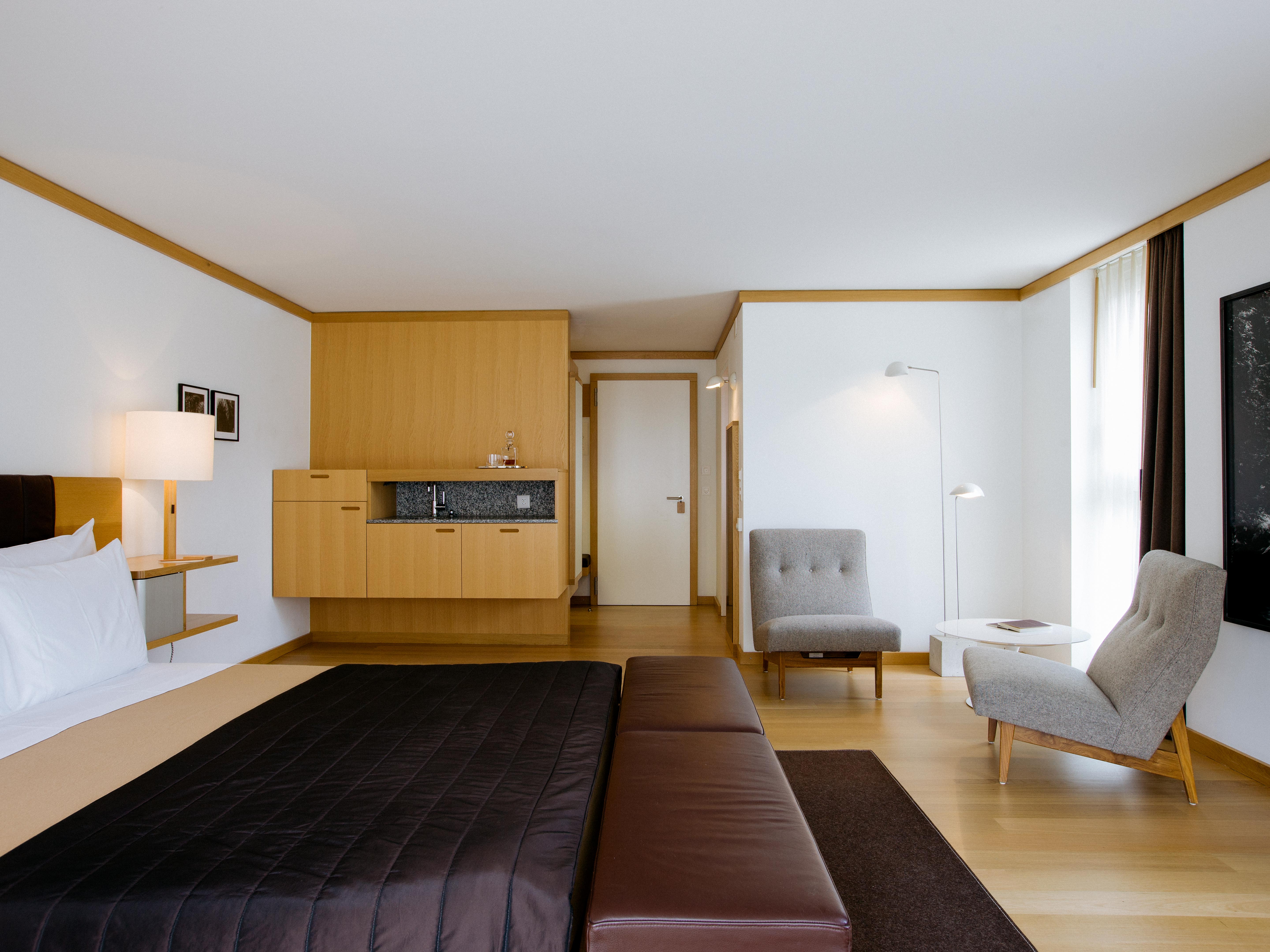 The Omnia Bedroom in Zermatt