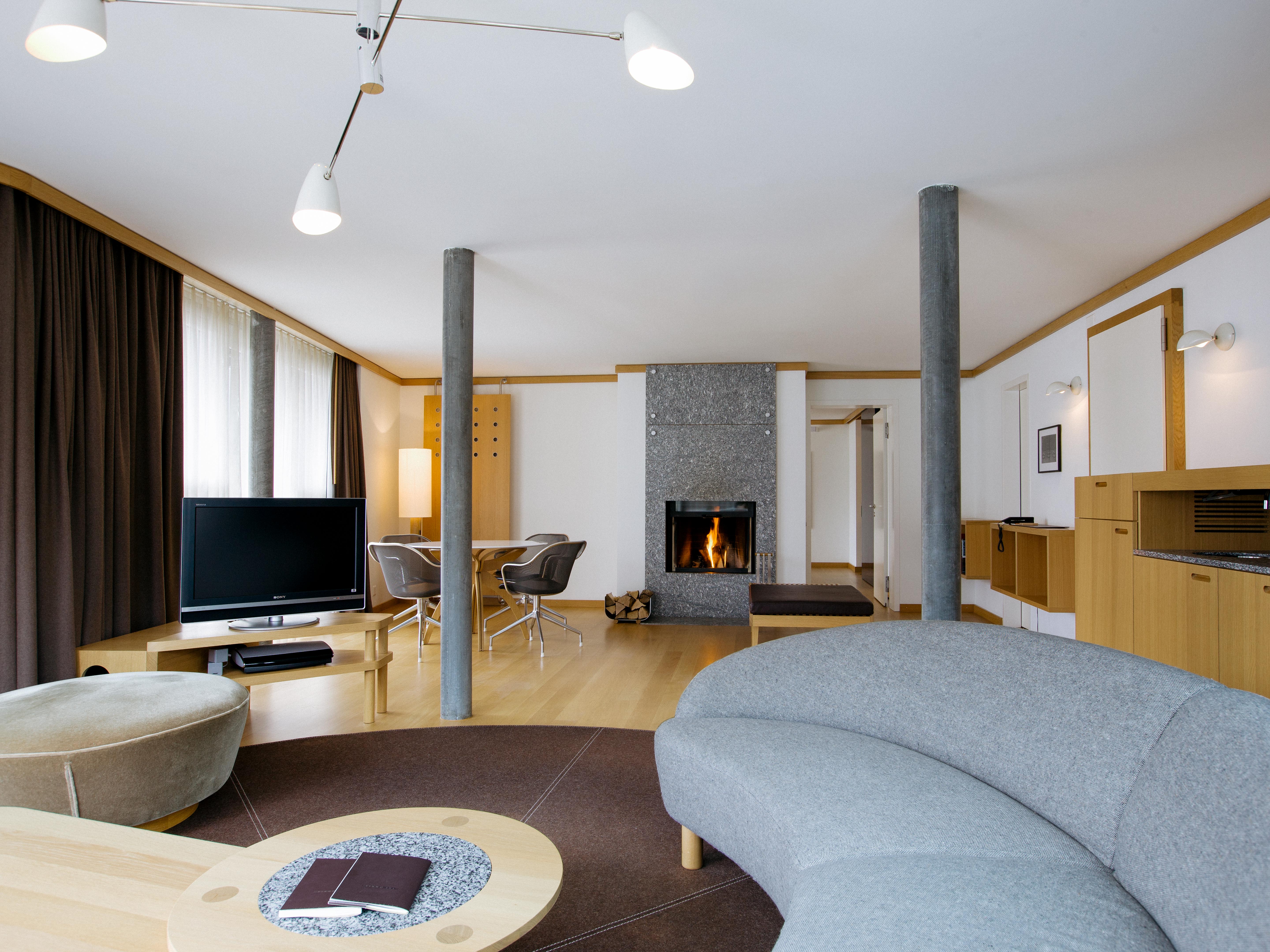 The Omnia Room interior in Zermatt