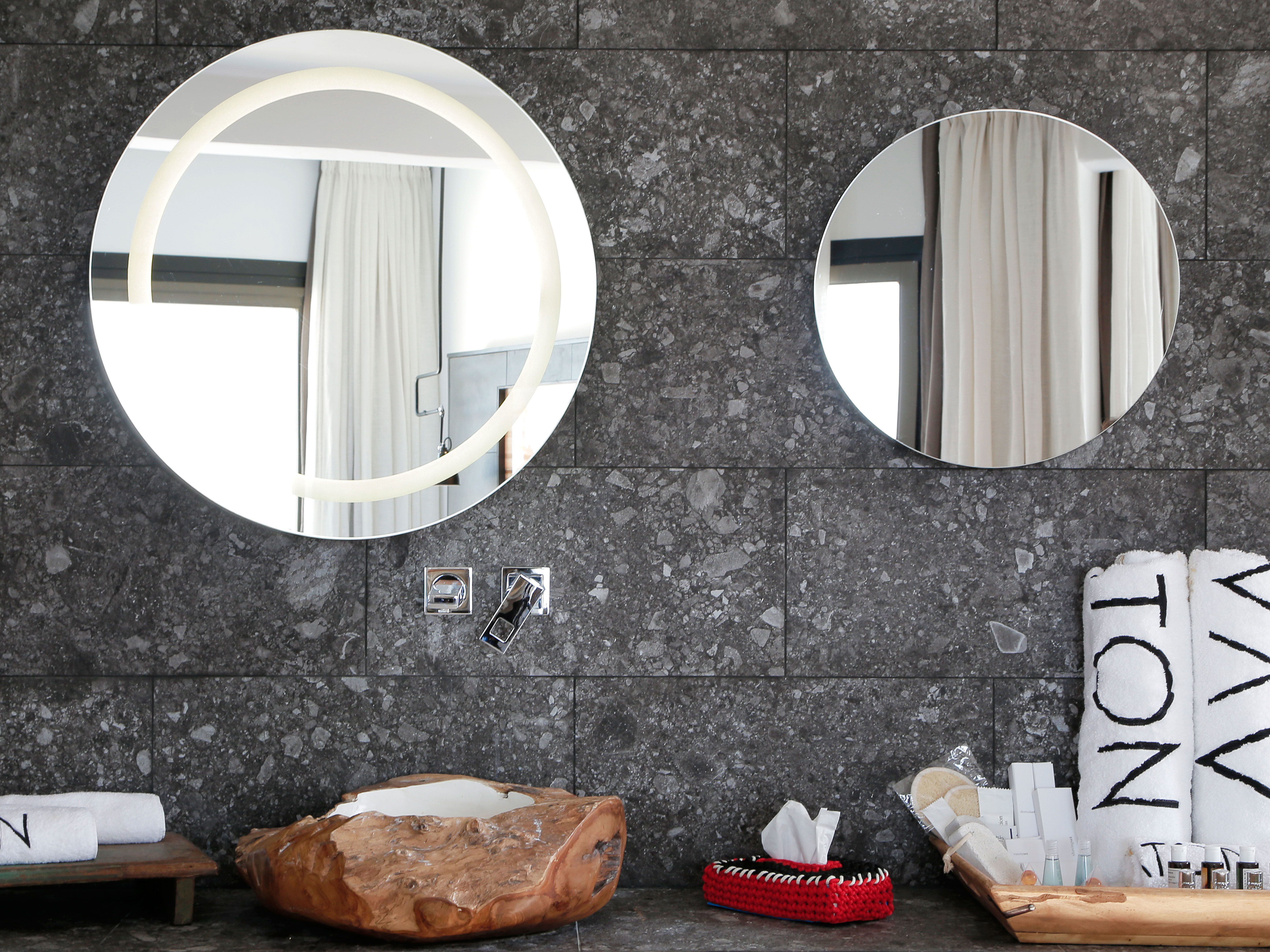 Myconian Avaton Bathroom in Mykonos