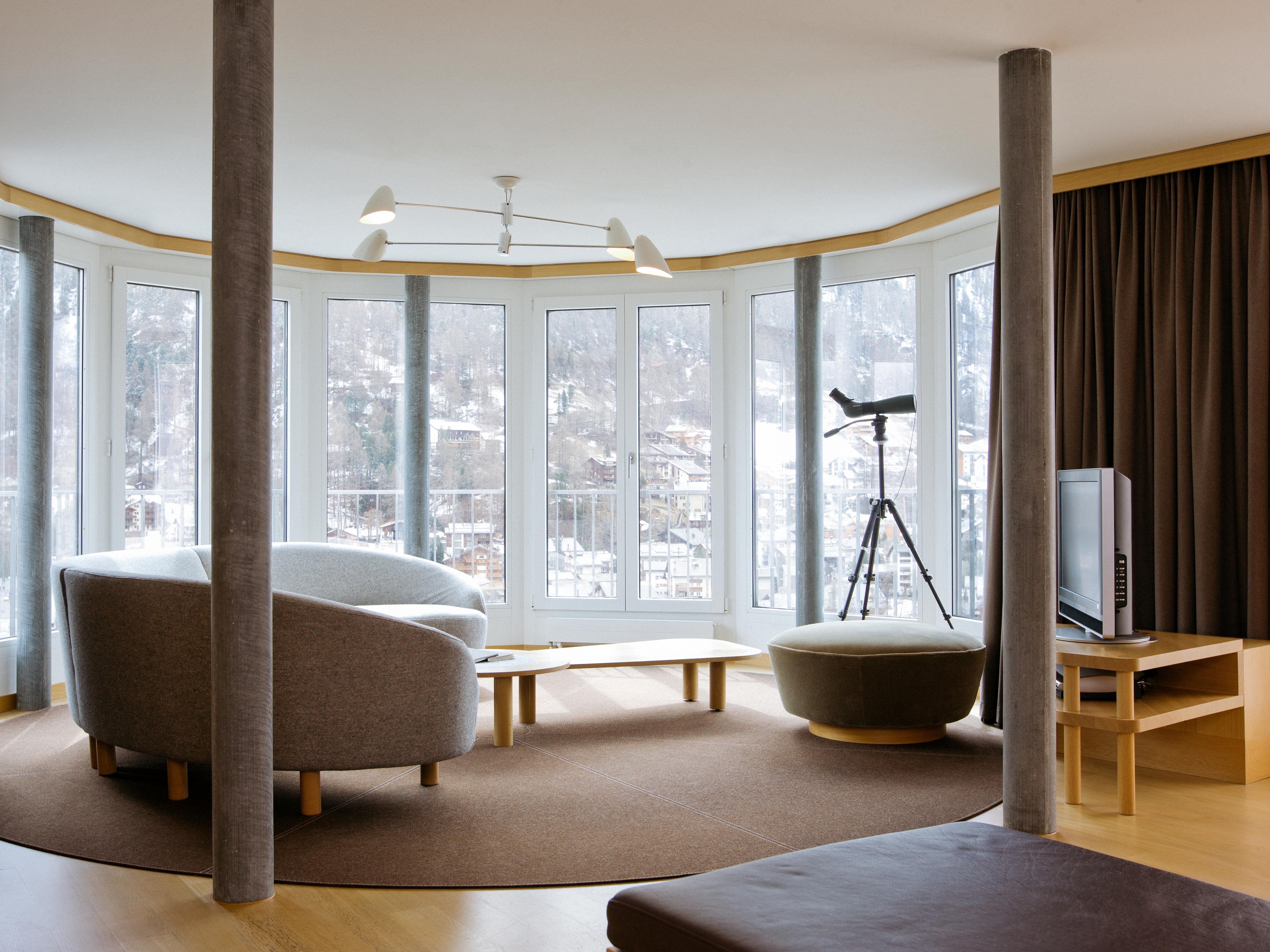 The Omnia Room Interior Design in Zermatt