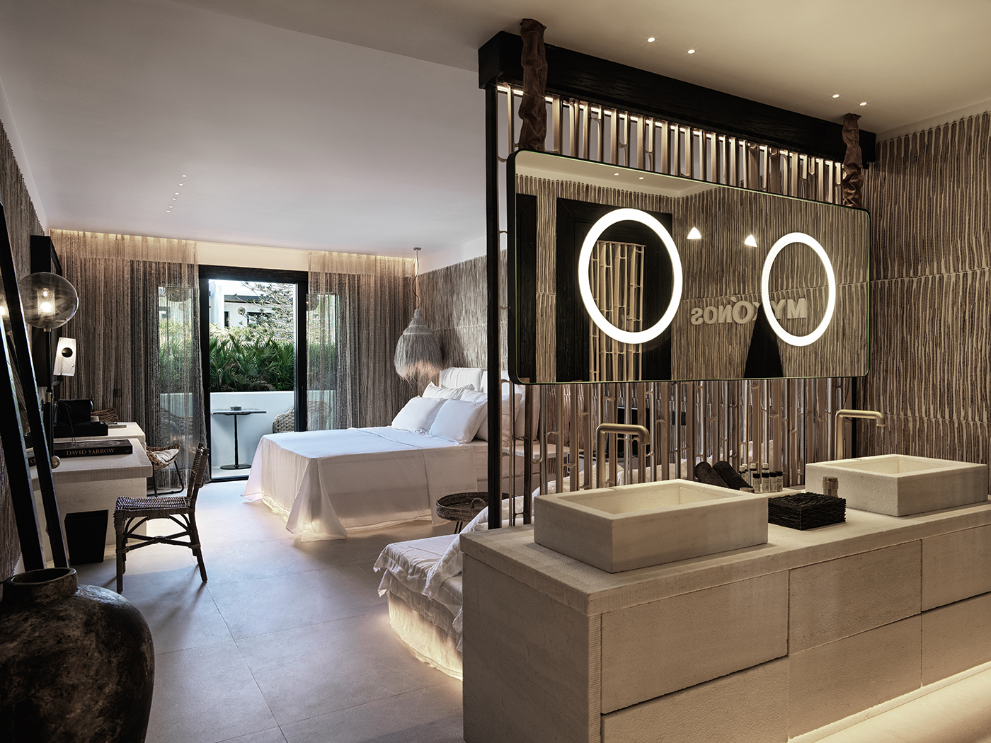 Myconian O Nos Double Room With Garden View And Balcony R 02