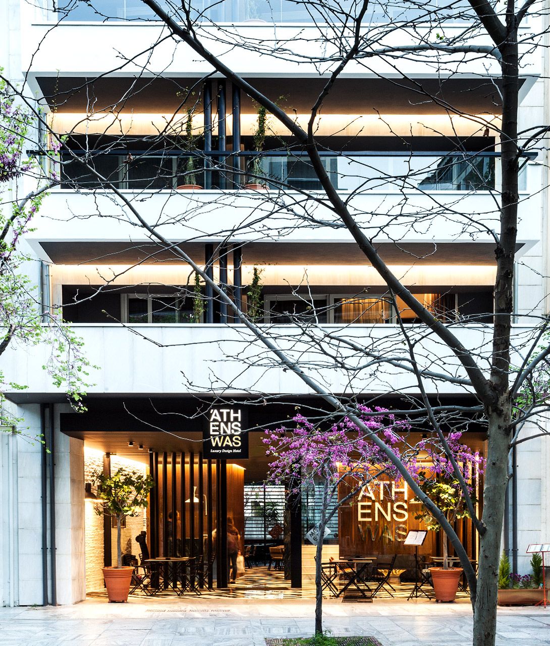 AthensWas Facade in Greece