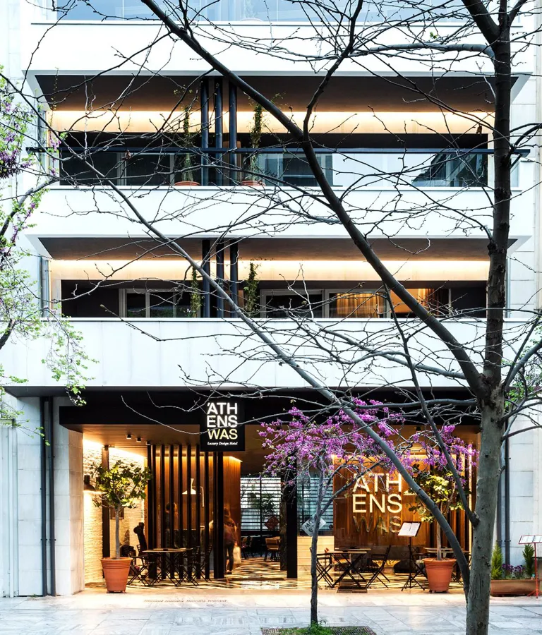 AthensWas Facade in Greece