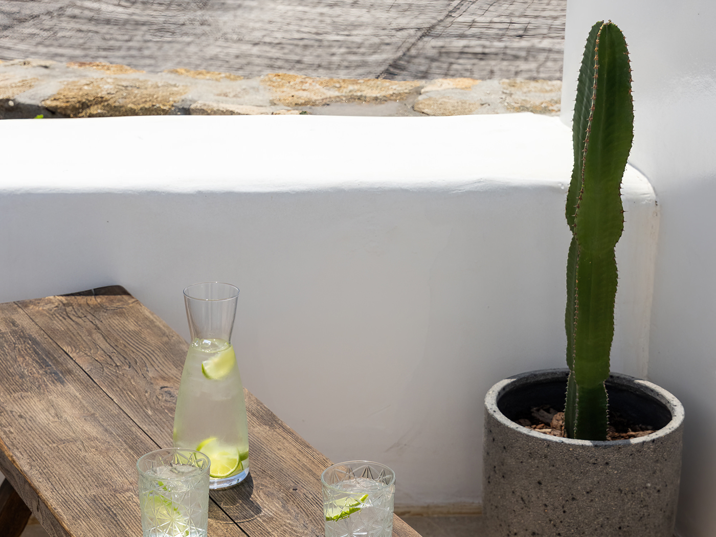 Rocabella Mykonos Front Sea View Suite Outdoor Mini Plunge Pool R 07