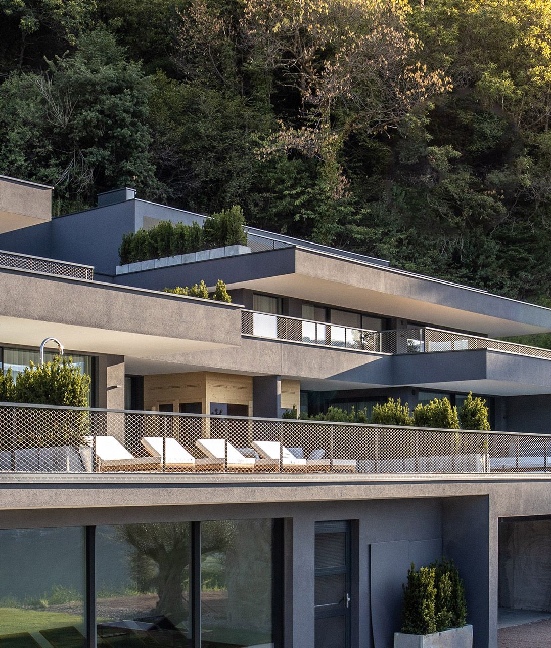 Arua Private Spa Villas Design in Merano
