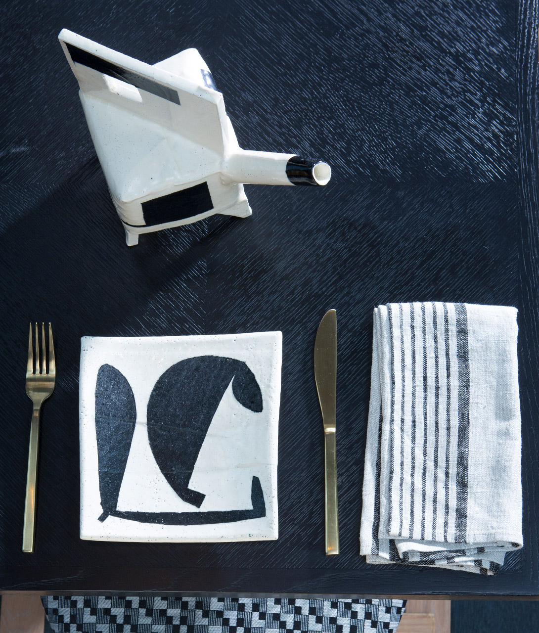 San Francisco Proper Hotel Restaurant Dining Table Detail Book Inspiration By Picasso M 06 R D