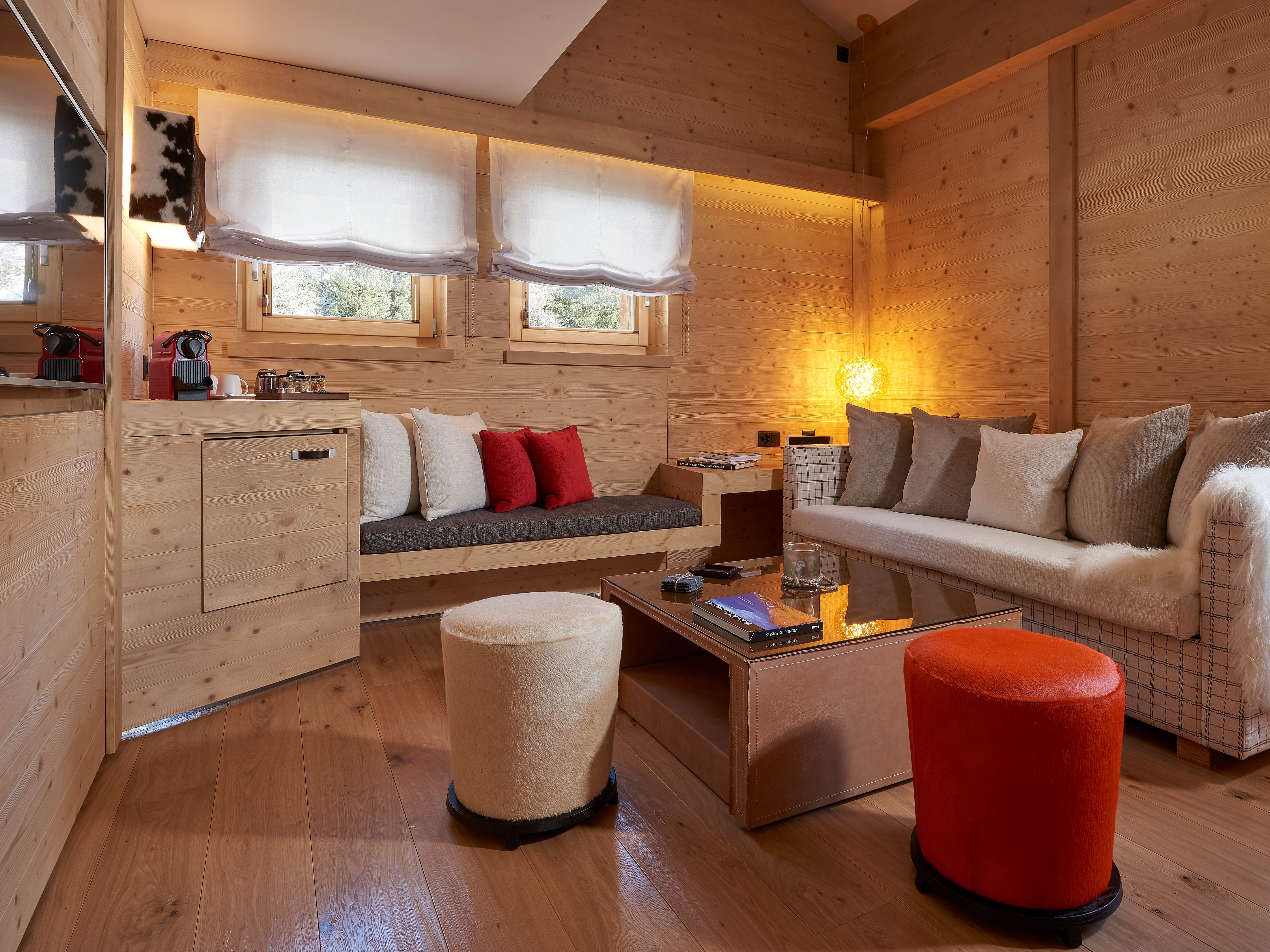 Chandolin Boutique Hotel Suite Interior Design in Chandolin