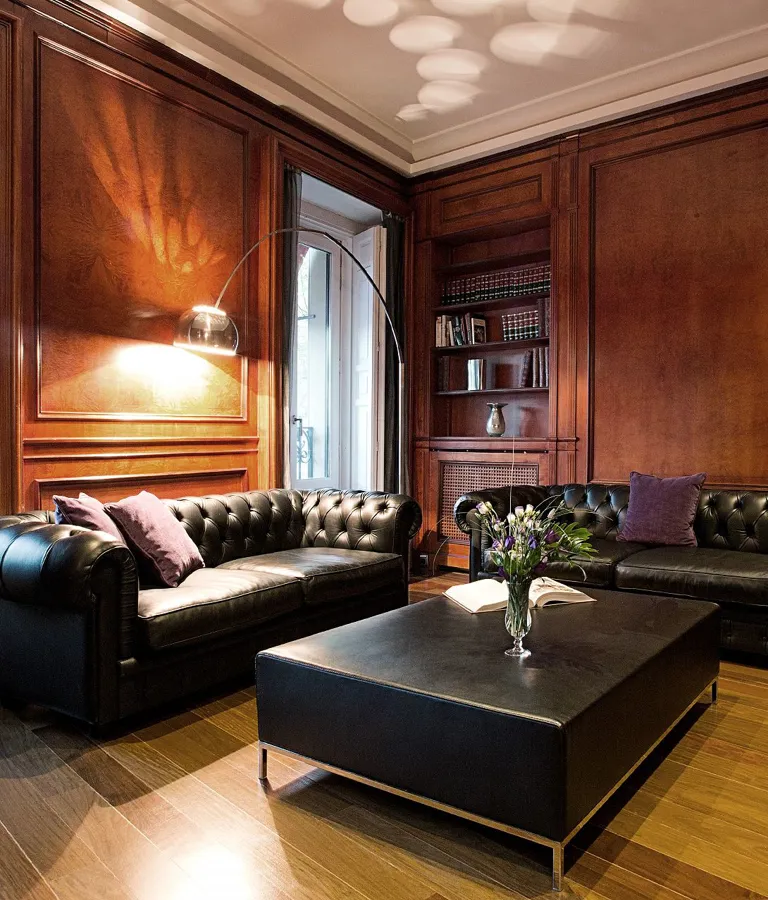 Hospes Puerta de Alcala Leather in Madrid