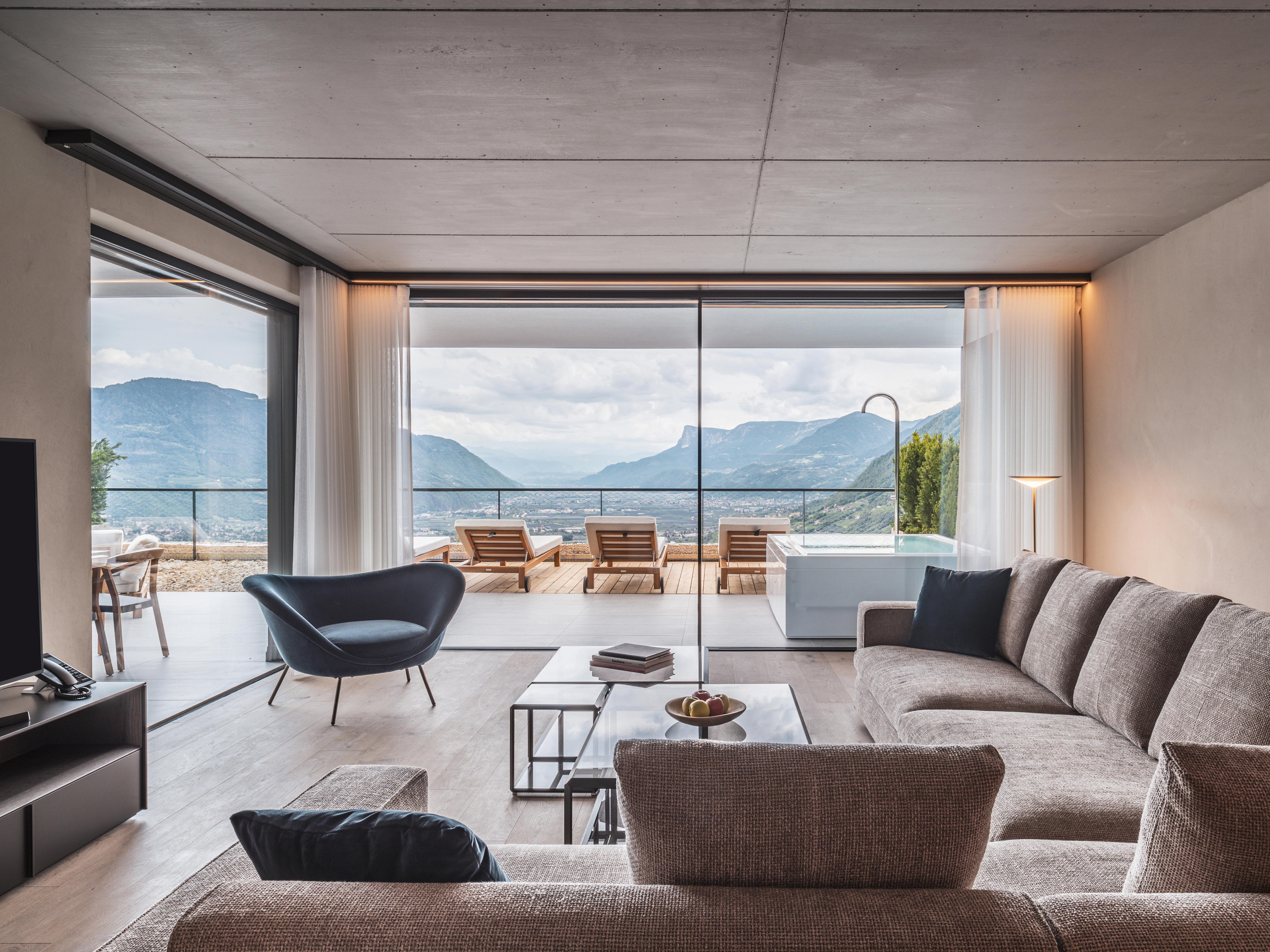 Arua Private Spa Villas Rooms in Merano