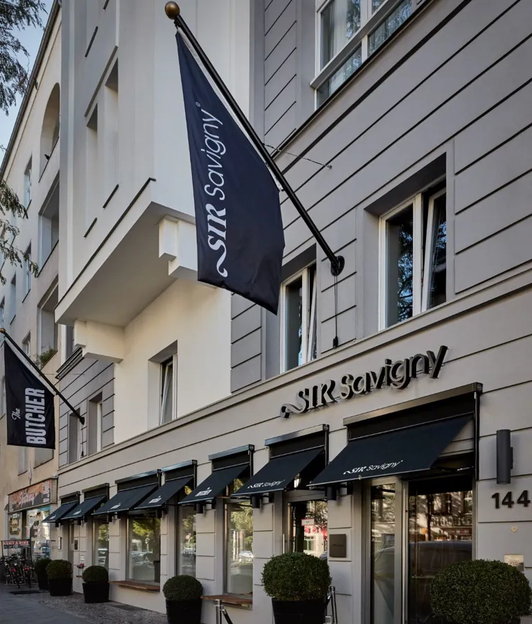 Sir Savigny Facade in Berlin