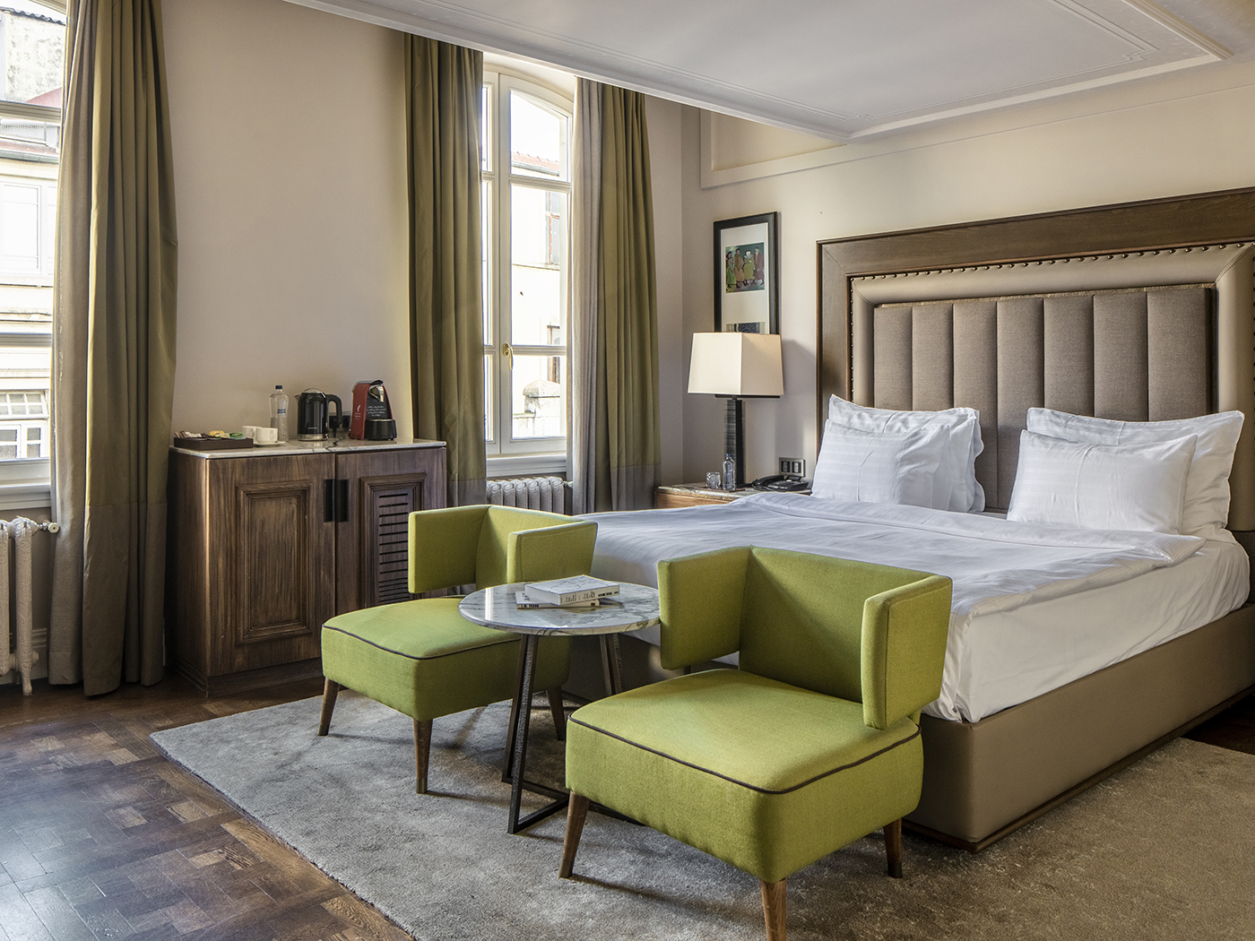 Bank Hotel Istanbul Deluxe King Room R 01