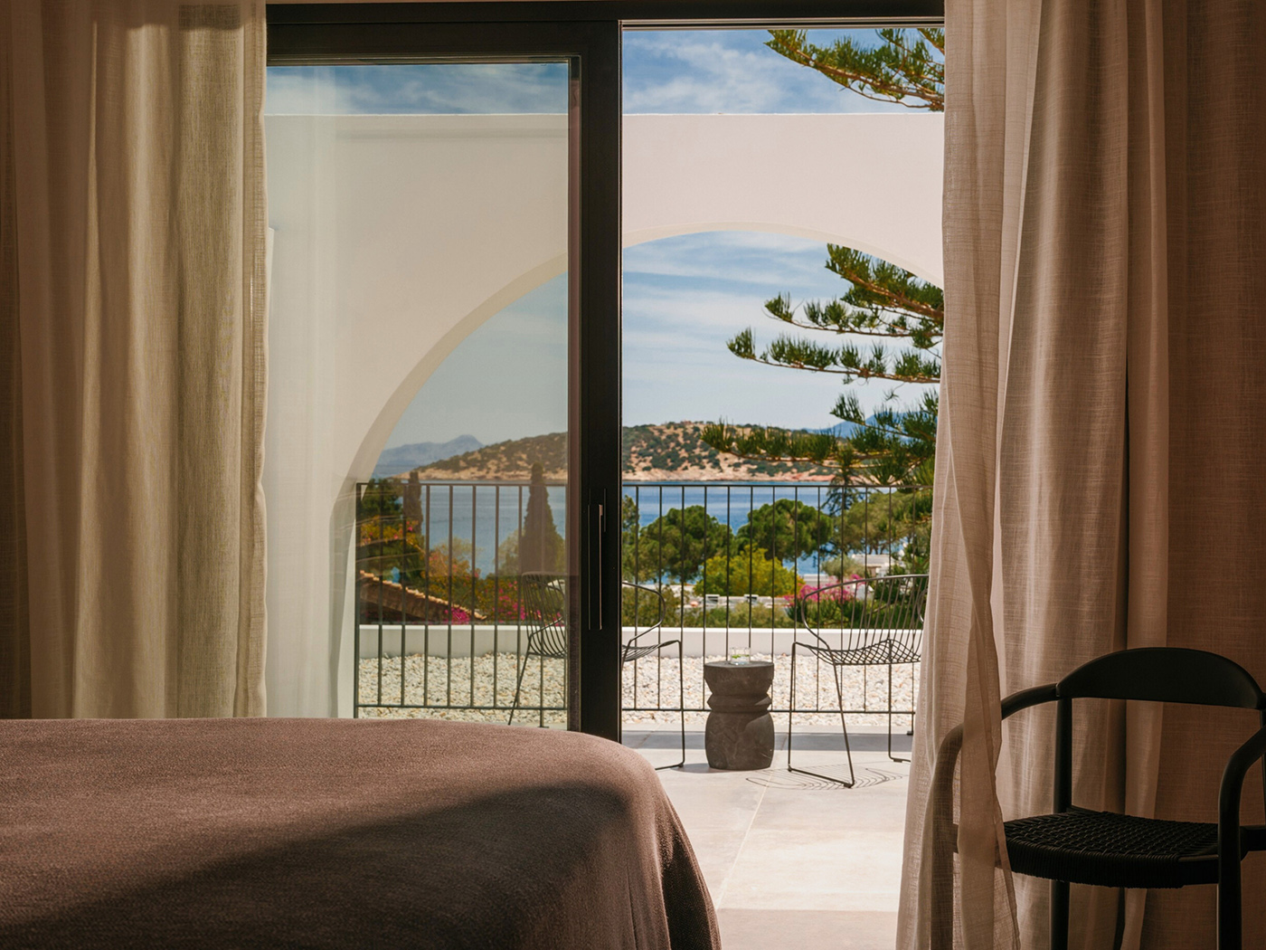 Minos Beach Main Building Sea View Room V4 R 04