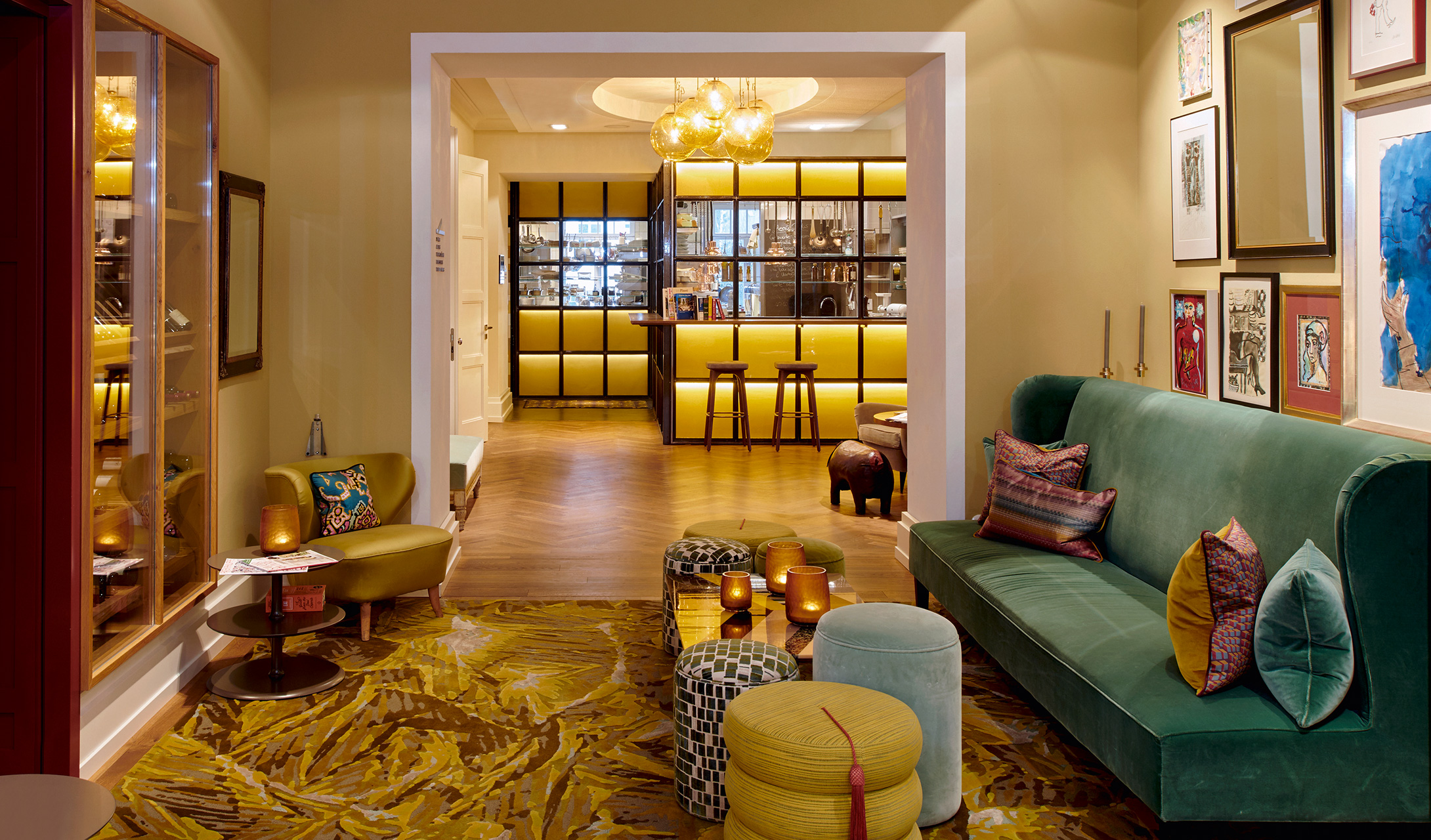 La Maison Hotel Lobby in Saarlouis