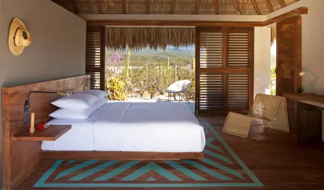 Hotel Escondido Bed in Puerto Escondido