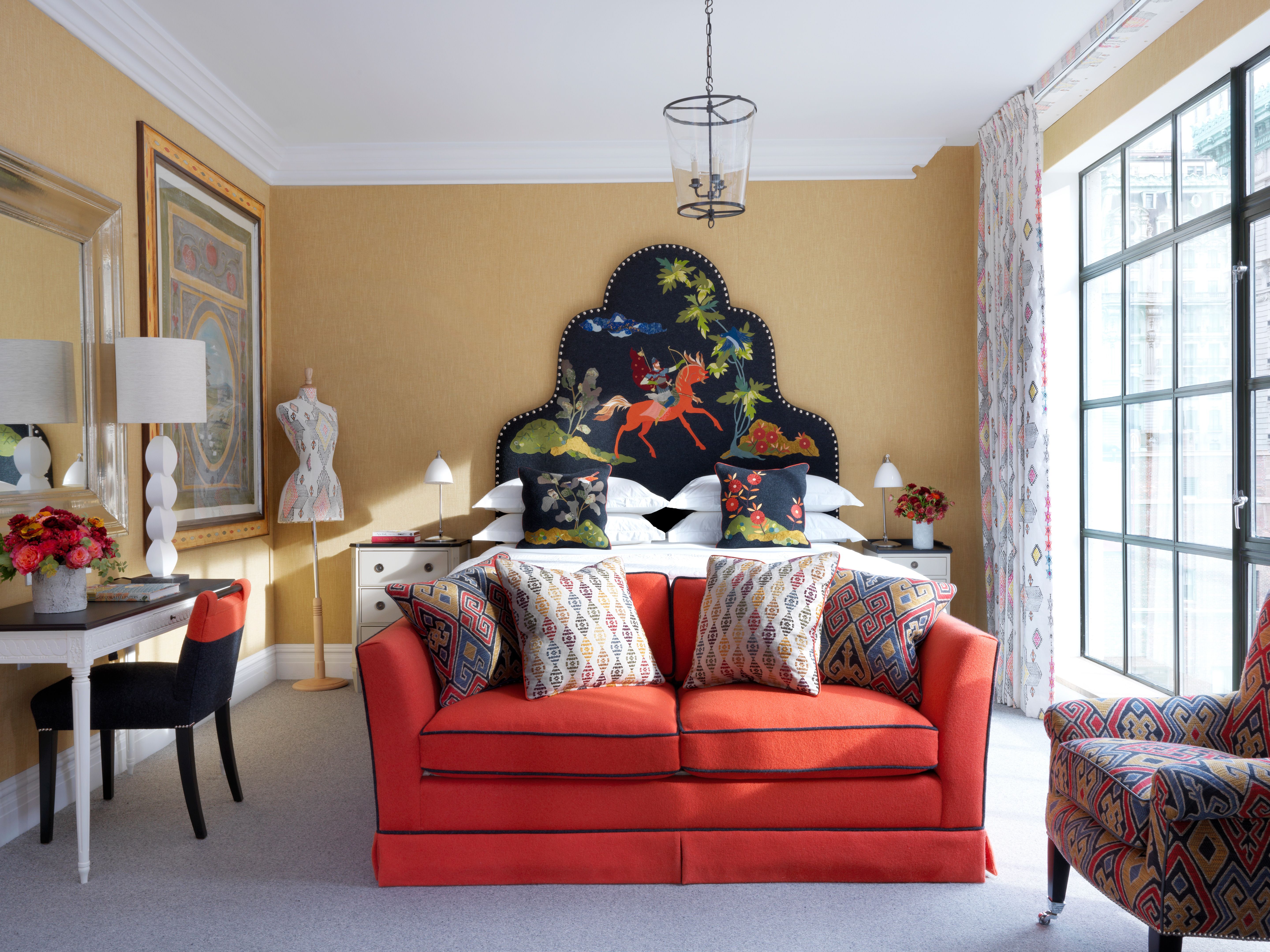 The Whitby Red Sofa in New York City