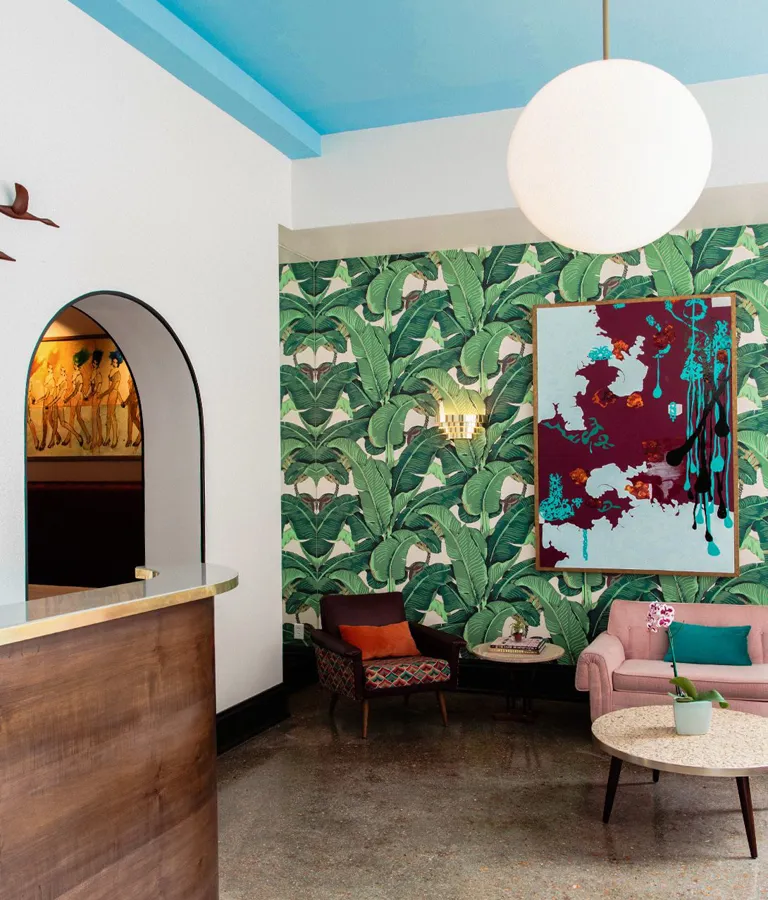 The Dwell Lobby in Chattanooga